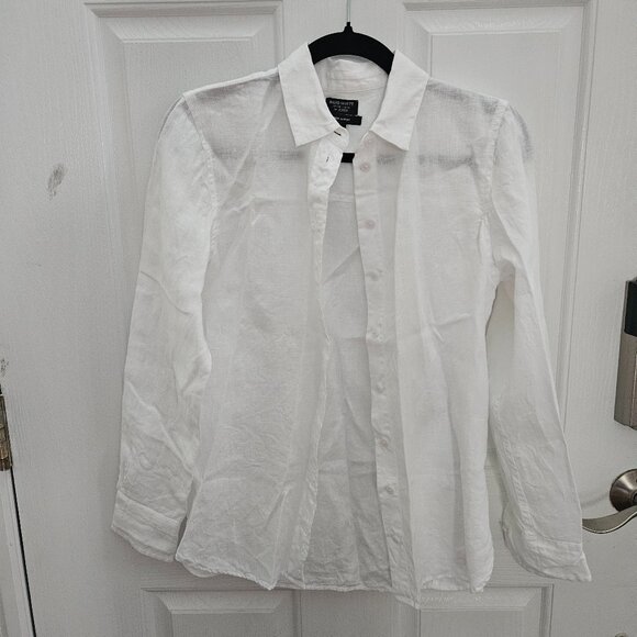 Women's Linen Button Up - Picture 1 of 8